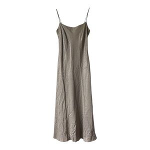 90’s Metallic Slip Dress